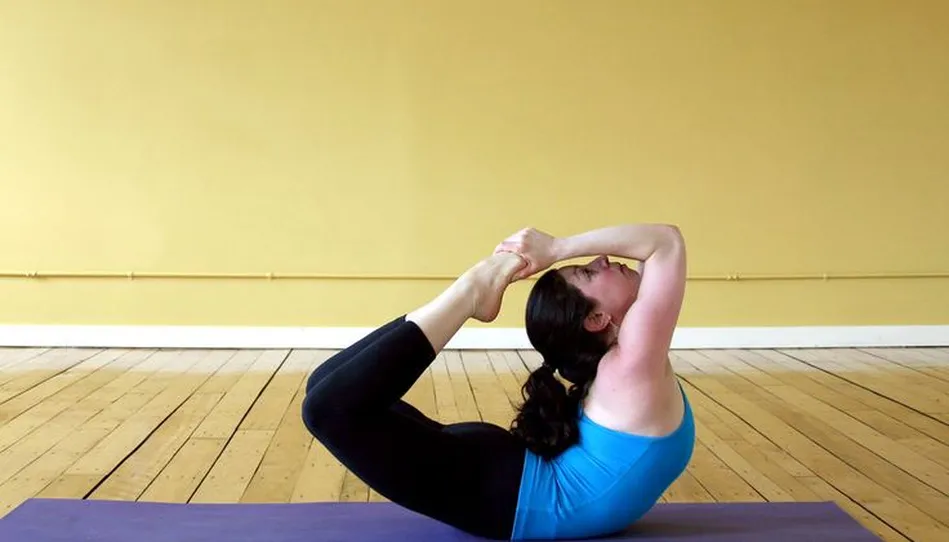 Extreme flexibility yoga practice
